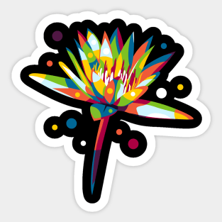 Lotus Flower Sticker